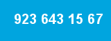 923 643 15 67
